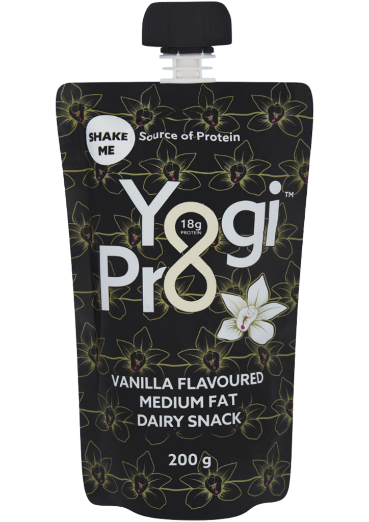 Delicious Vanilla High Protein Dairy Snack Pouch 200g - YogiPro