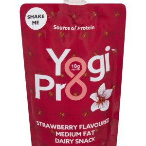 4 Strawberry High Protein Dairy Snack Pouch