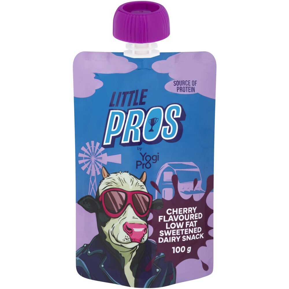 Delicious Vanilla High Protein Dairy Snack Pouch 200g - YogiPro